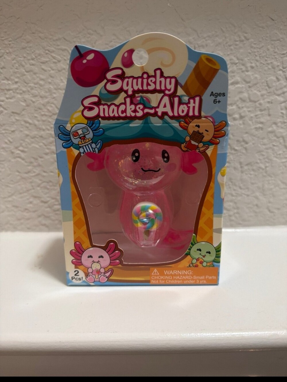 Sweets Axolotl LOLLY PINK